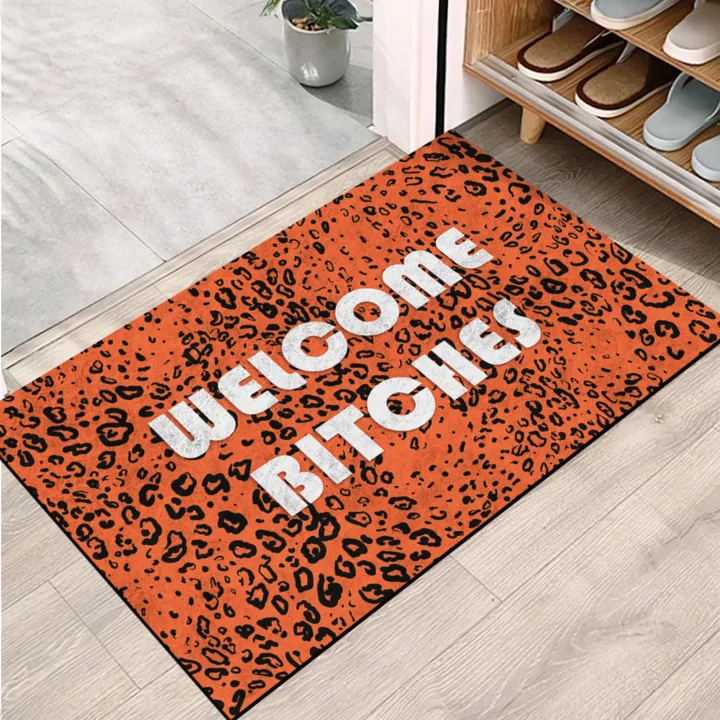 Kapı Önü Paspası - Modern ve Şık Kapı Paspası | Ev, Ofis ve Dış Mekân Kullanımı İçin (Wild Greetings) 45x65