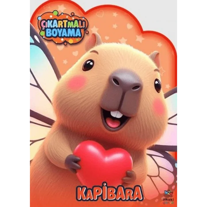 Kapibara Zamanı - Çıkartmalı Boyama Kitabı
