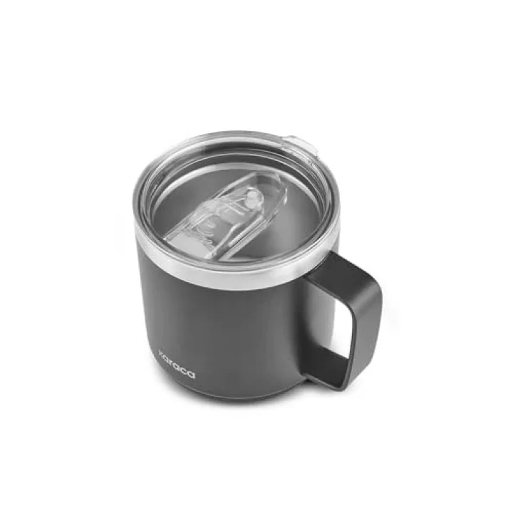Karaca Thermal Çelik Mug 420 ml Siyah