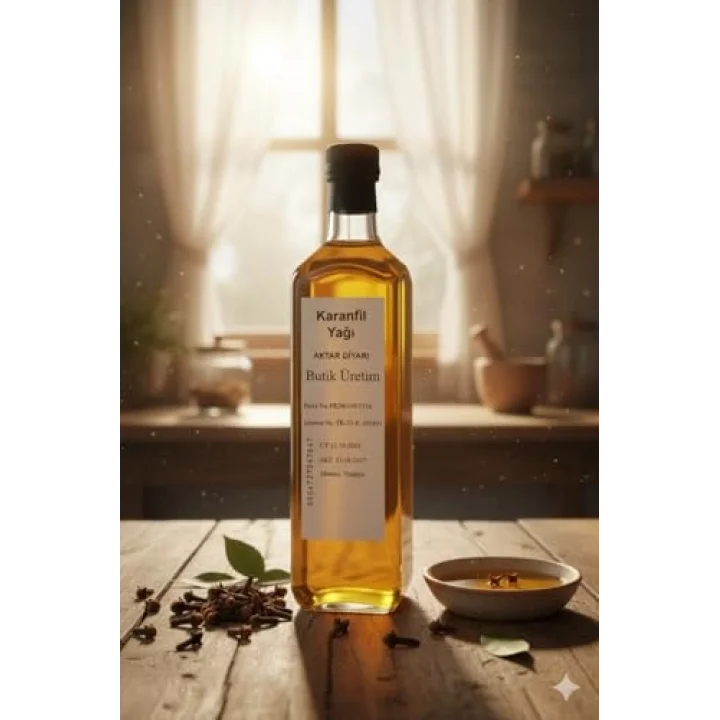 Karanfil Yağı 1000 ML - Bitkisel Esansiyel Yağ, BTY-ADY34672