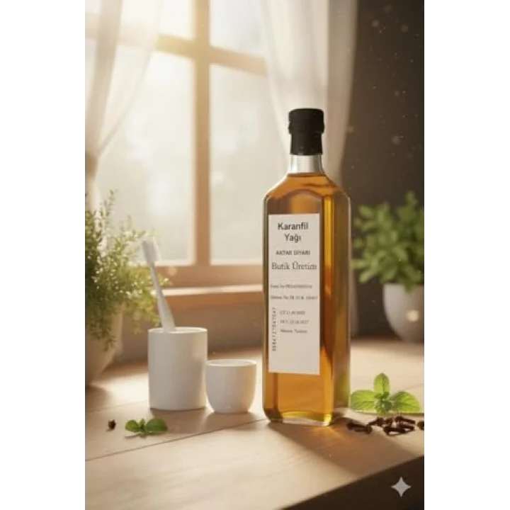Karanfil Yağı 1000 ML - Bitkisel Esansiyel Yağ, BTY-ADY34672