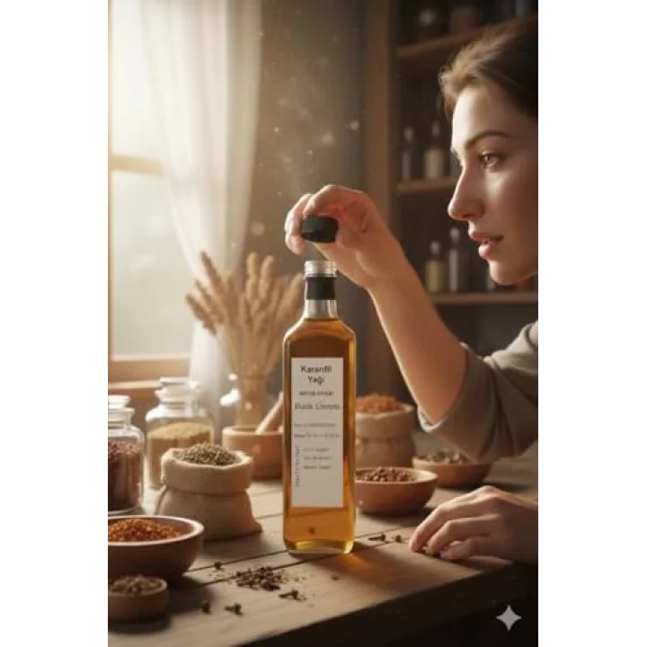 Karanfil Yağı 1000 ML - Bitkisel Esansiyel Yağ, BTY-ADY34672