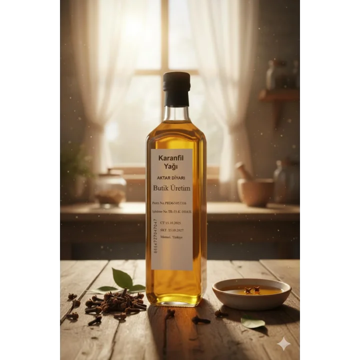 Karanfil Yağı 1000 ML - Bitkisel Esansiyel Yağ, BTY-ADY34672