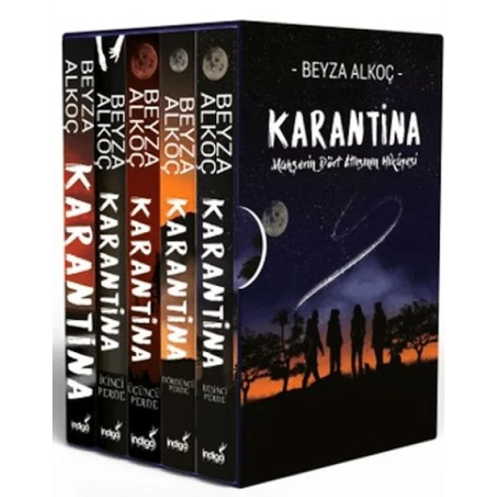 Karantina Serisi 5 Kitap (Kutulu-Ciltli)