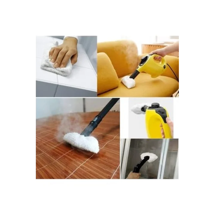 Karcher SC Serisi Buharlı Süpürge Mikrofiber Bez Seti, 3lü / SC1 EasyFix, SC2 EasyFix, SC3 EasyFix, SC4 EasyFix, SC5 EasyFix Modelleri için Mikrofiber Bez Seti