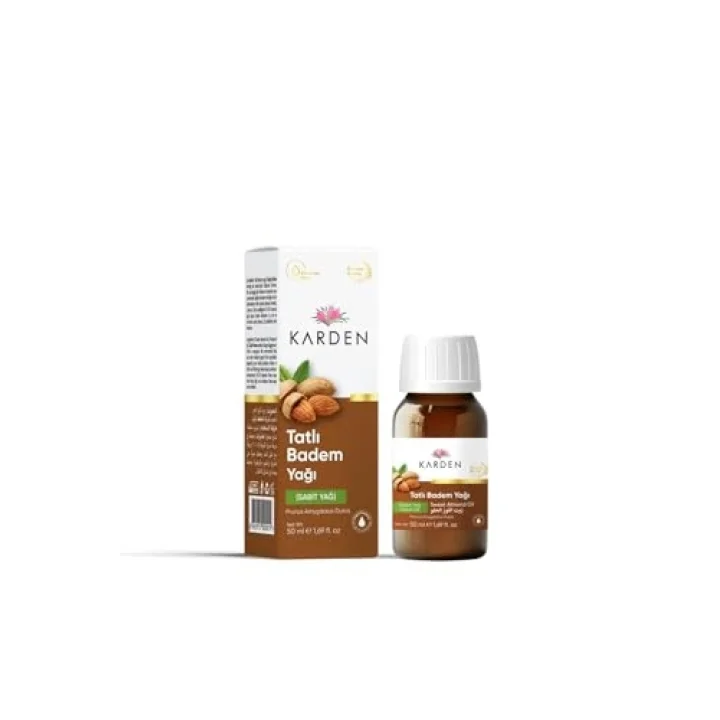 Karden Tatlı Badem Yağı 50ml.