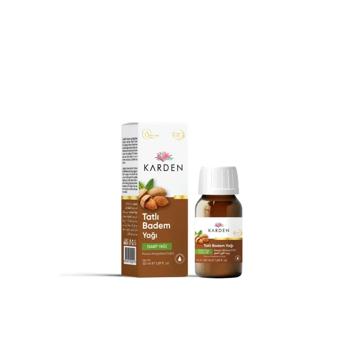 Karden Tatlı Badem Yağı 50ml.