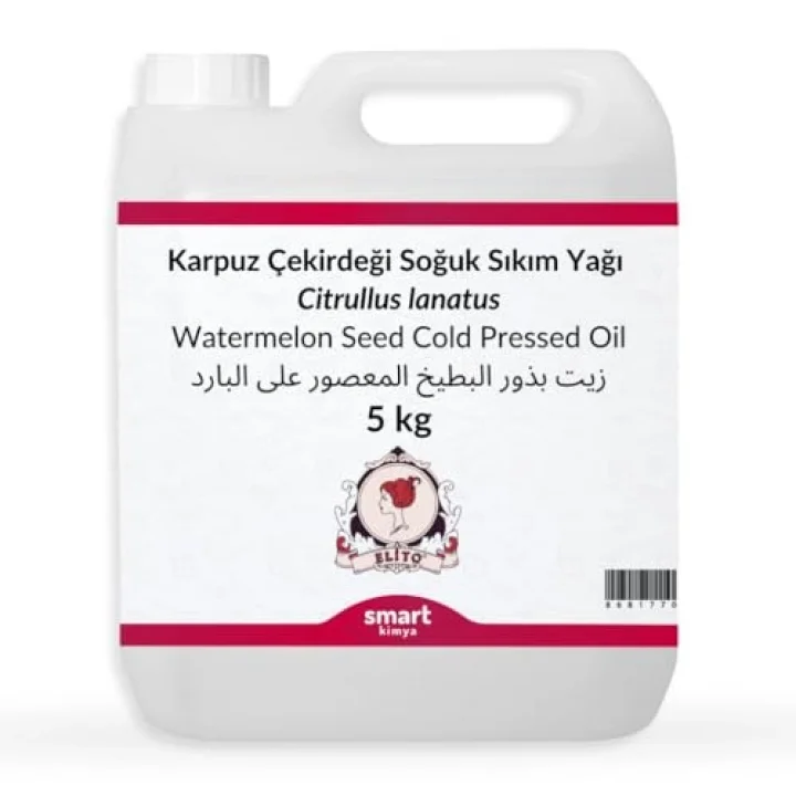 Karpuz Çekirdeği Soğuk Sıkım Yağı Citrullus lanatus 5 kg