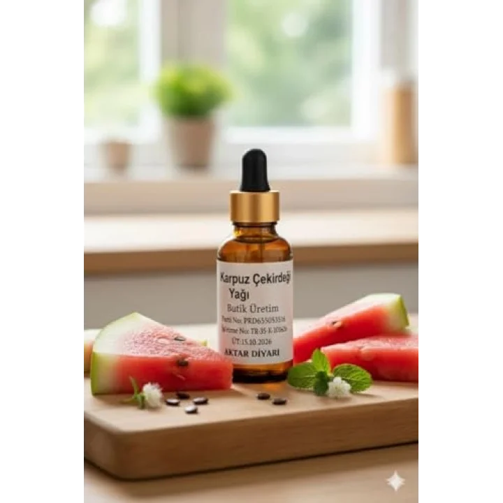 Karpuz Çekirdeği Yağı 50 ML - Saf ve Doğal Bitkisel Yağ, BTY-ADY85339