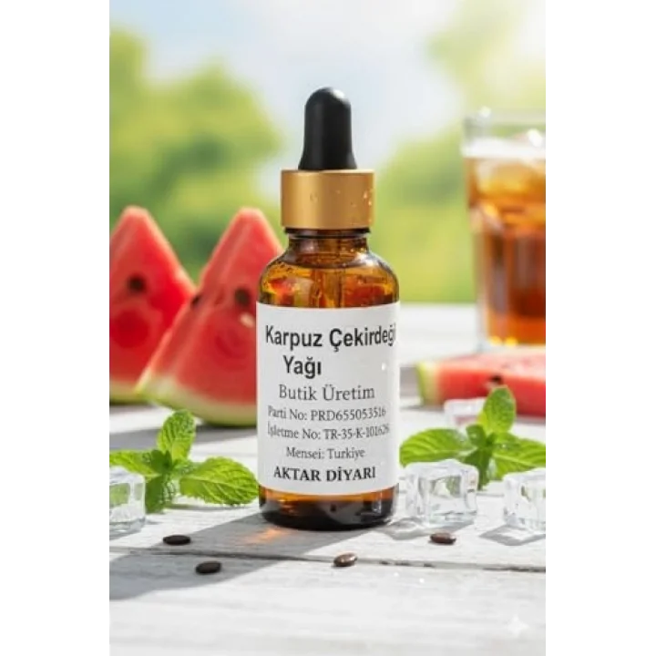 Karpuz Çekirdeği Yağı 50 ML - Saf ve Doğal Bitkisel Yağ, BTY-ADY85339