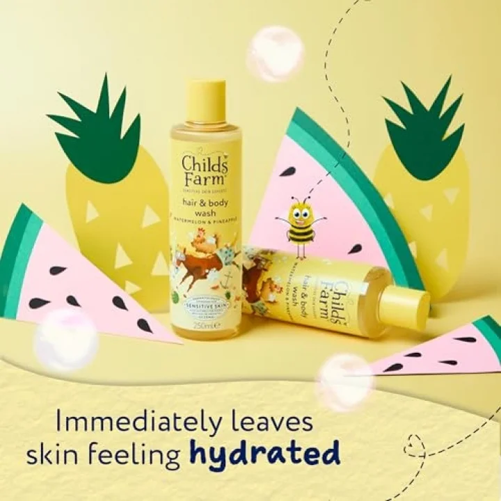 Karpuz ve Ananas Özlü Çocuk Saç ve Vücut Şampuanı 250 ml
