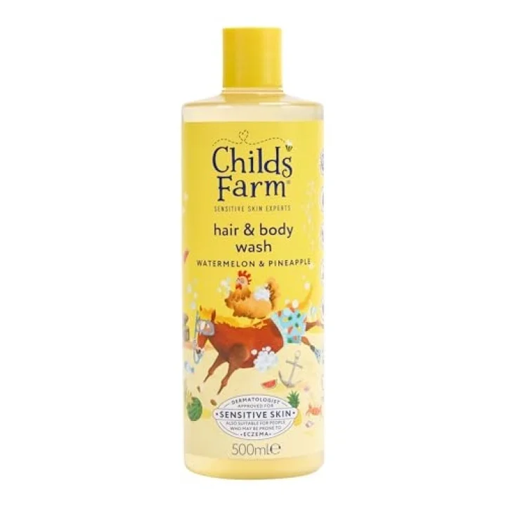 Karpuz ve Ananas Özlü Çocuk Saç ve Vücut Şampuanı 500 ml