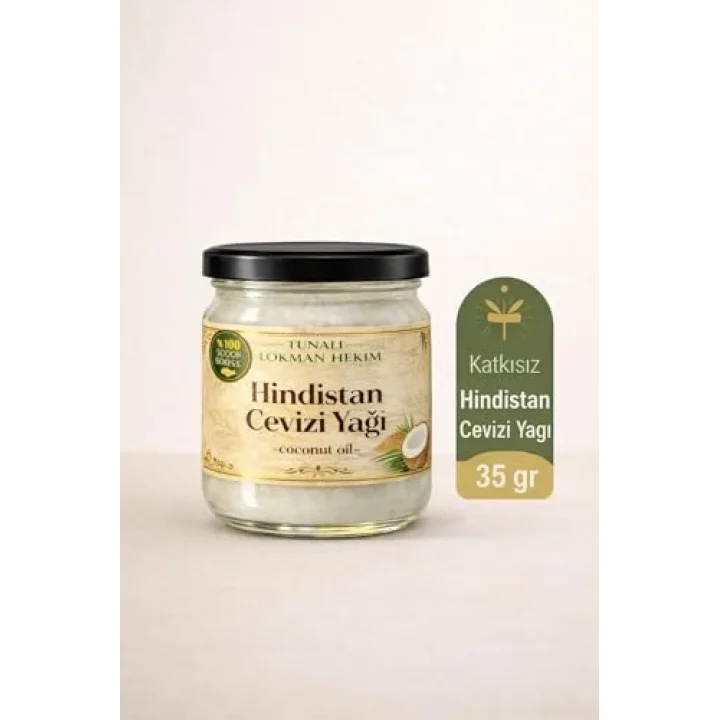 Katı Hindistan Cevizi Yağı Özel Üretim Net 35 Gr