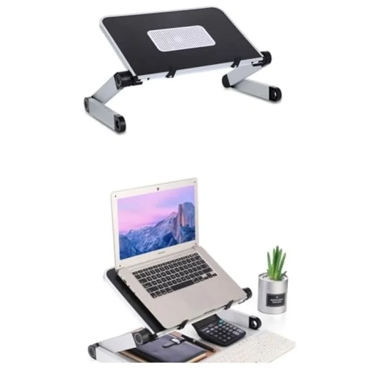 Katlanabilir Dizüstü Bilgisayar/Laptop Tablet Standı Fanlı