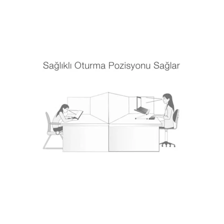 Katlanabilir Dizüstü Bilgisayar/Laptop Tablet Standı Fanlı