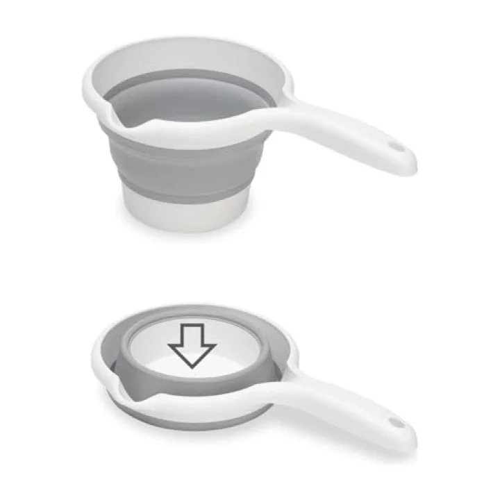 Katlanabilir Maşrapa, Katlanır Banyo Maşrapası, Akordiyon Koçero (27cmx17cmx4cm)