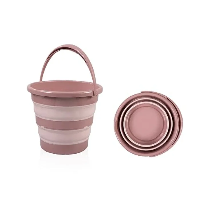 Katlanır Banyo 3lü Set Somon