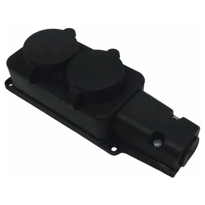 Mey İthalat® Kauçuk 220 Volt Uzatma 2li Priz