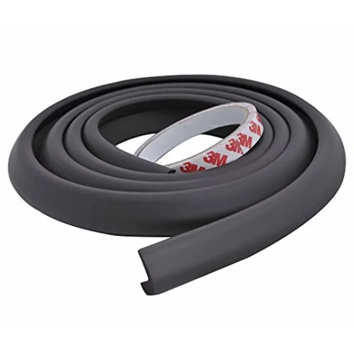 KAUÇUK KENAR KORUYUCU-SİYAH-2 metre