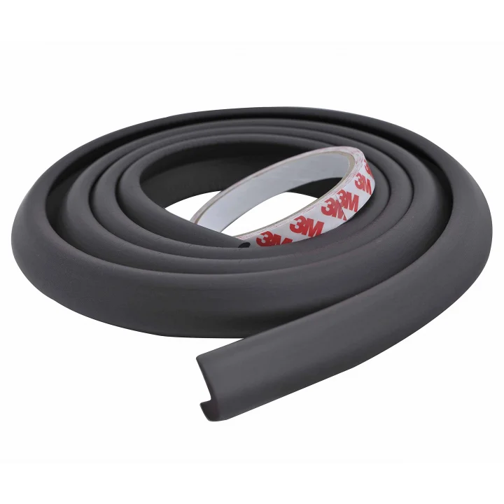 KAUÇUK KENAR KORUYUCU-SİYAH-2 metre