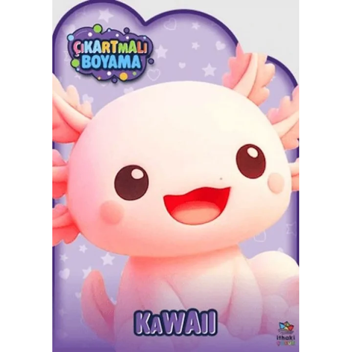 Kawaii Zamanı - Çıkartmalı Boyama Kitabı