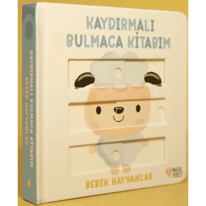 Kaydırmalı Bulmaca Kitabım - Bebek Hayvanlar