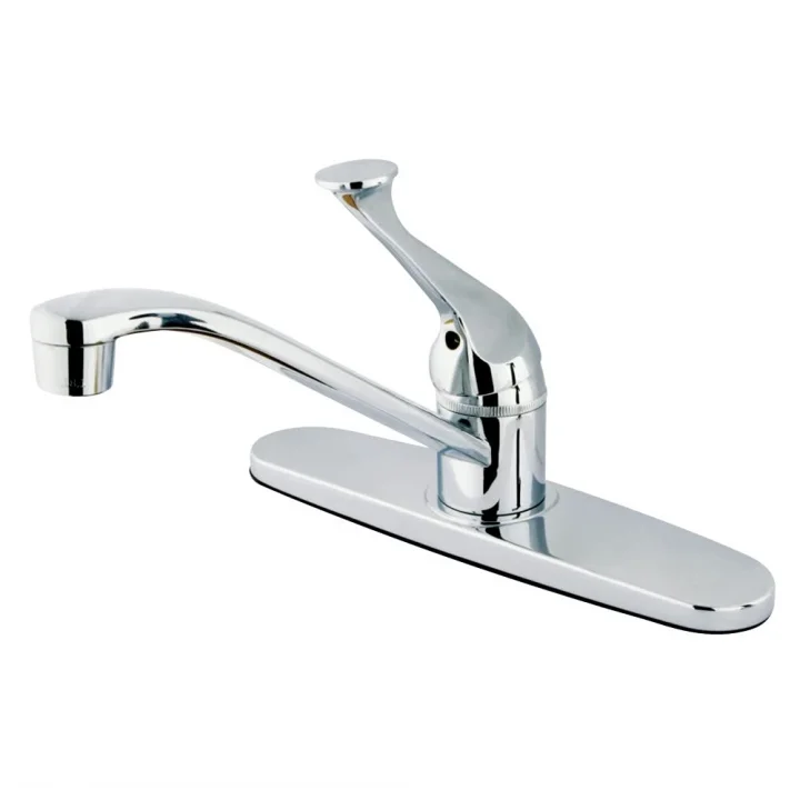 KB571 Chatham Tek Kulplu Mutfak Bataryası Püskürtücüsüz, Parlak Krom, 10 x 7,13 x 2,38