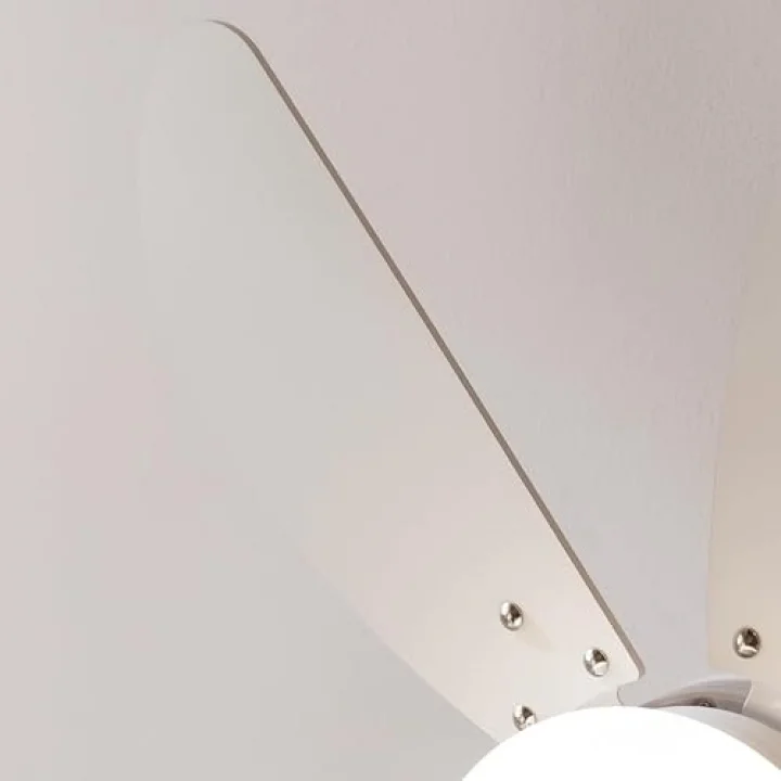 KCF280 60W 30 inç Ahşap 6 Kanatlı Lambalı Avizeli İpli Tavan