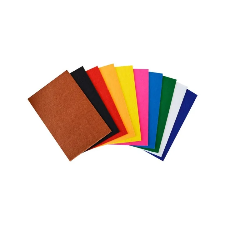 Keçe 10 Renk 10Lu 50 x 70 cm
