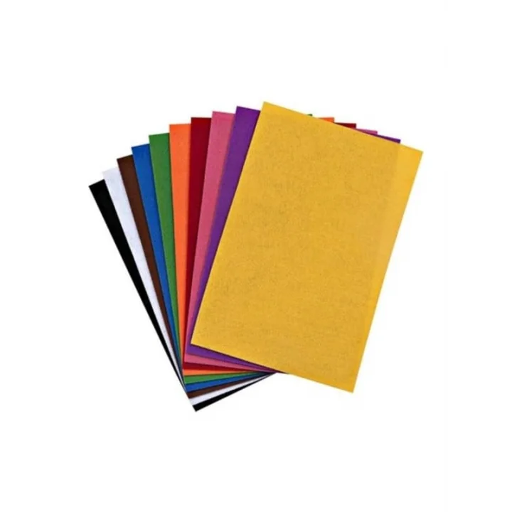 Keçe Karışık Renk 20 Adet - A4 Boyutunda 20x30 Cm.