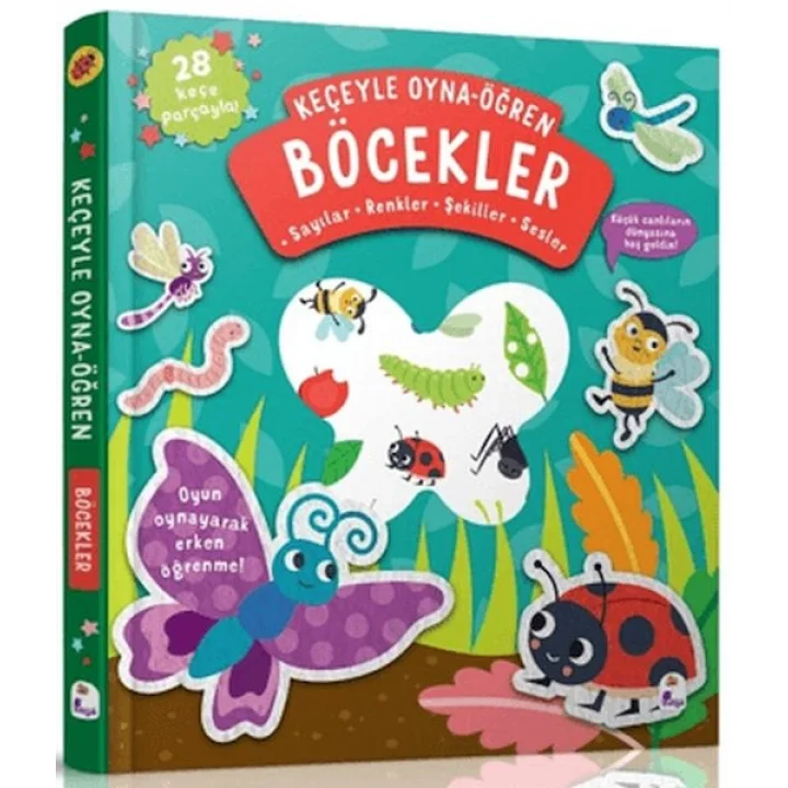 Keçeyle Oyna - Öğren Böcekler