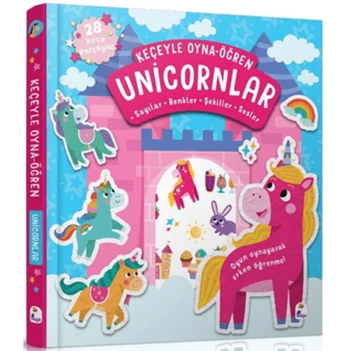 Keçeyle Oyna - Öğren Unicornlar