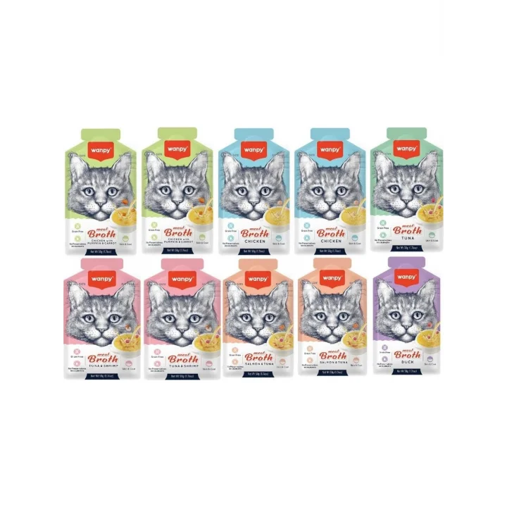 Kedi Çorbası Karışık 50gr x 10 Adet