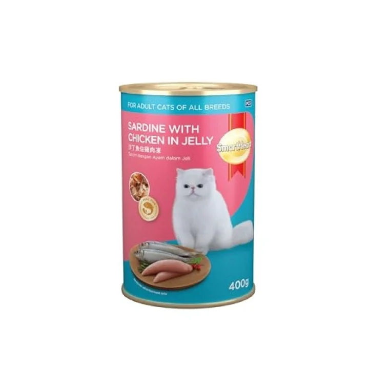 Kedi Konservesi Jöle İçinde Tavuklu Sardalya 400 gr