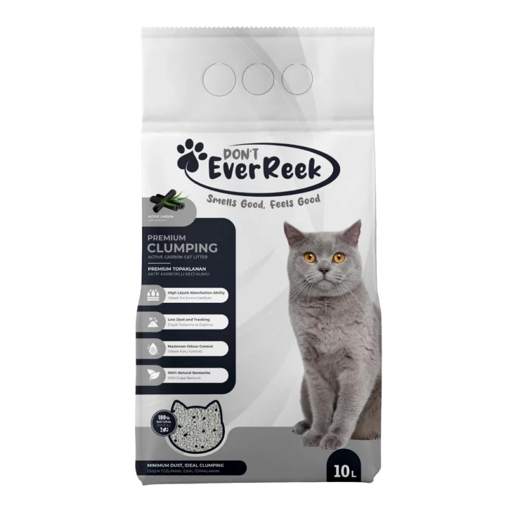 Kedi Kumu (10 Litre, Aktif Karbon)