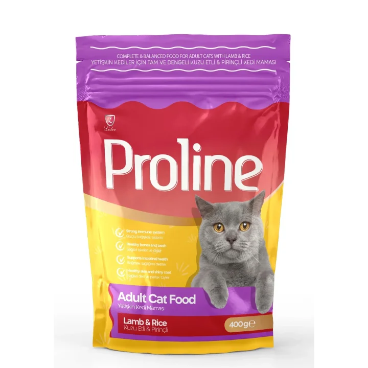 Kedi Mama Kuzu Etli&Pirinçli 400 Gr.