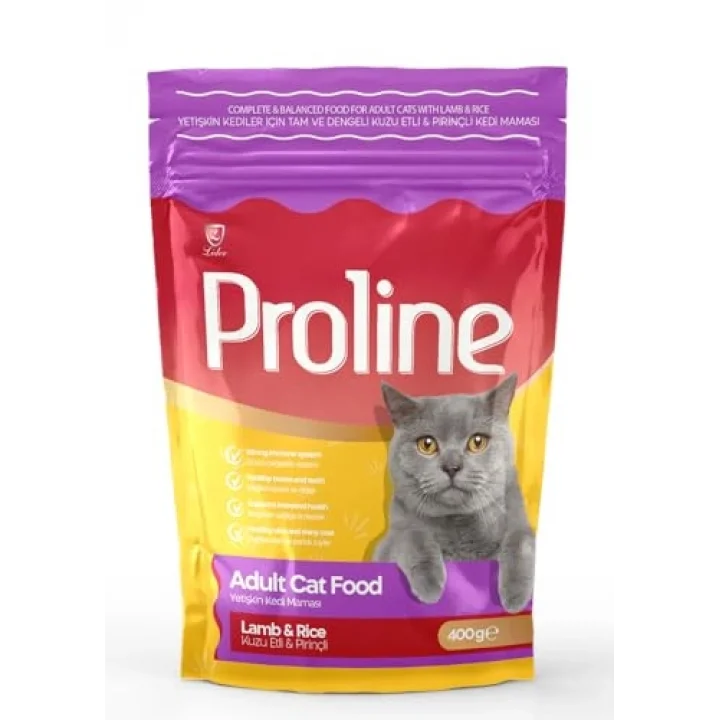 Kedi Mama Kuzu Etli&Pirinçli 400 Gr.