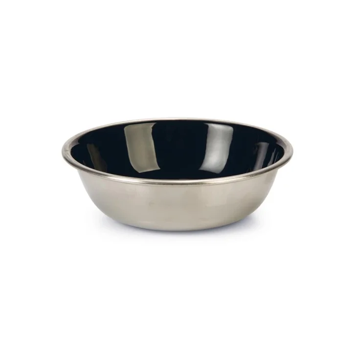 Kedi Mama Su Kabı Siyah, 13cm, 350ml