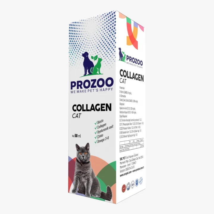 Kediler için Kolajen Damla 50 ml