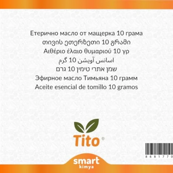 Kekik Uçucu Yağı Thymus zygis 10 g