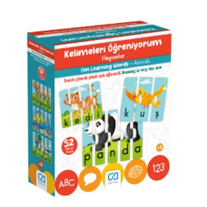Kelimeleri Öğreniyorum Hayvanlar
