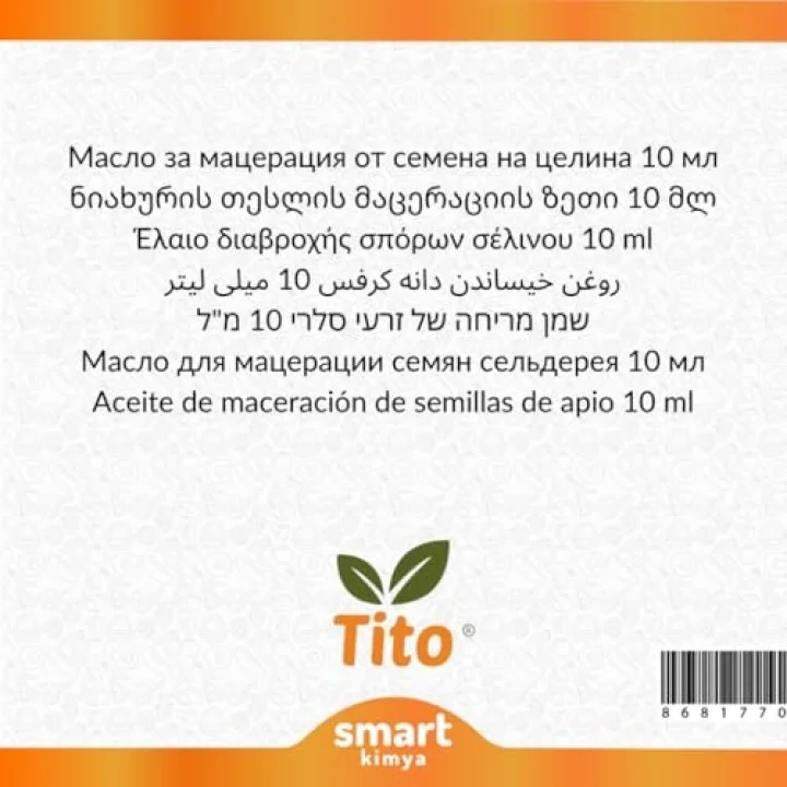 Kereviz Tohumu Yağı 10 ml