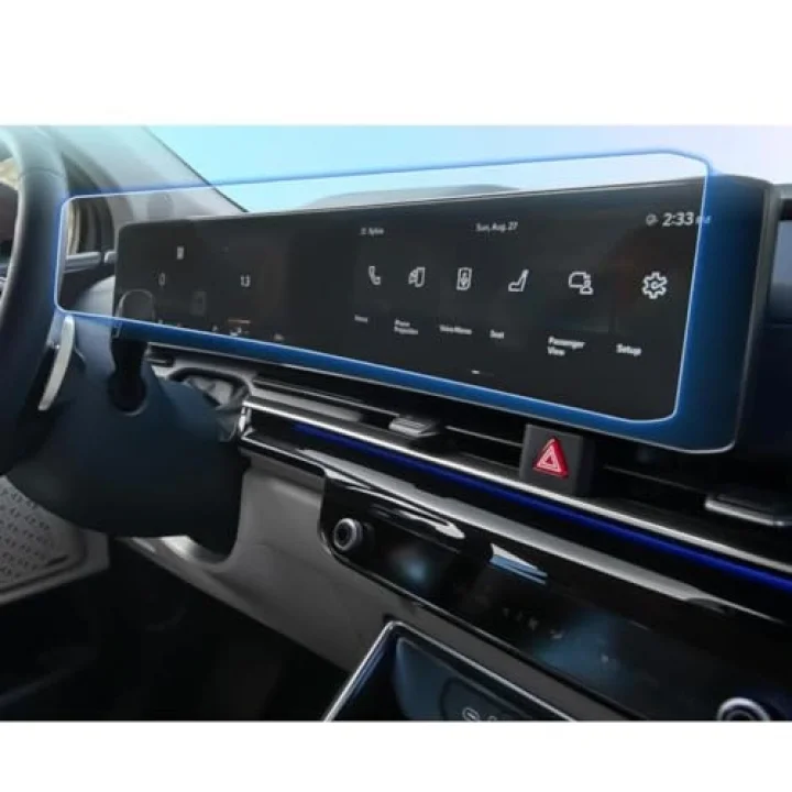 Kia Ev9 İle Uyumlu Ekran Koruyucu Multimedya Ve Dijital Gösterge
