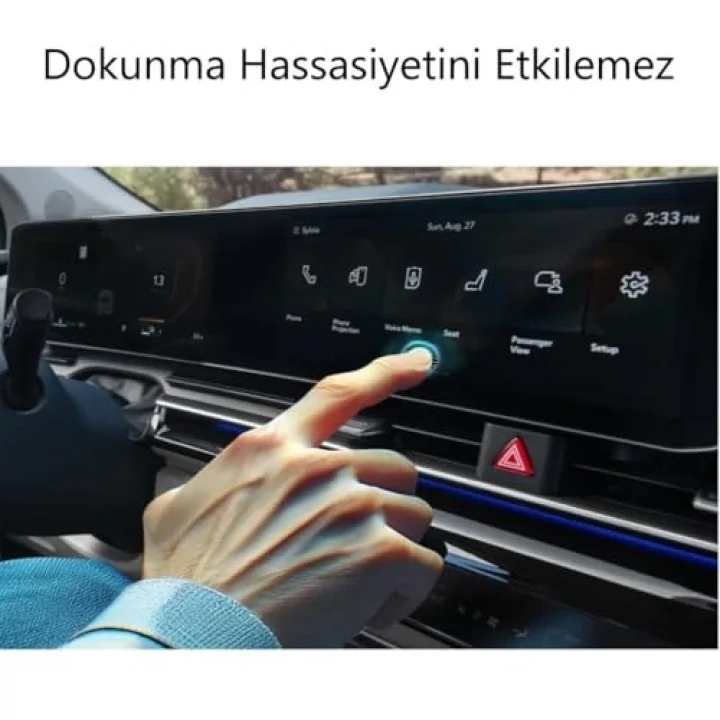 Kia Ev9 İle Uyumlu Ekran Koruyucu Multimedya Ve Dijital Gösterge