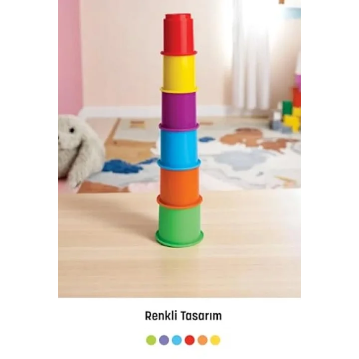 Kiki Bebeğimin İlk Kulesi - Sevimli Kule 6lı