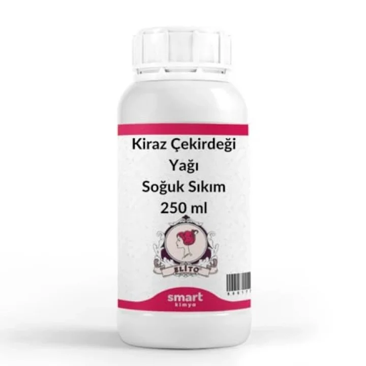 Kiraz Çekirdeği Yağı Soğuk Sıkım 250 ml