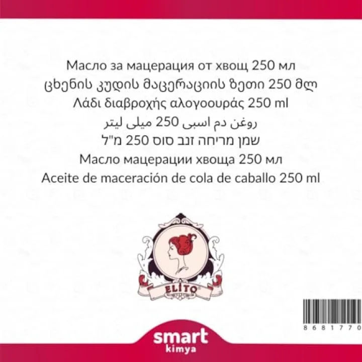 Kırkkilit Otu Maserasyon Yağı Equisetum arvense 250 ml