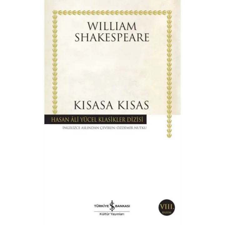 Kısasa Kısas - Hasan Ali Yücel Klasikleri