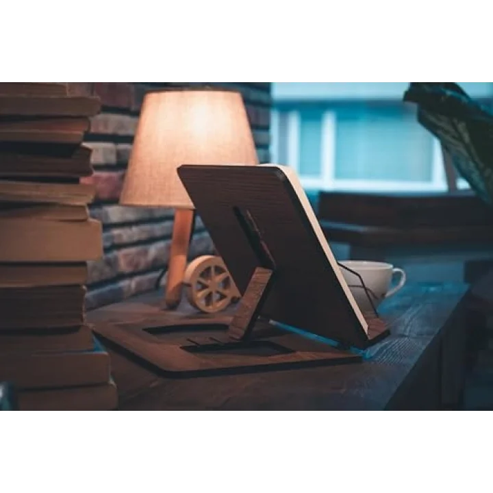Kitap Okuma Standı (Ceviz)
