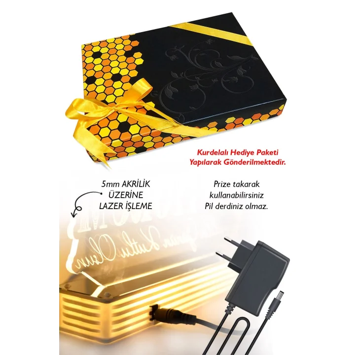 Kız Kulesi Lamba 3D Led Lamba GÜNIŞIĞI
